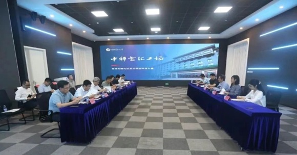 山东省科创集团总经理王建新一行到9888拉斯维加斯官方网站工场考察调研